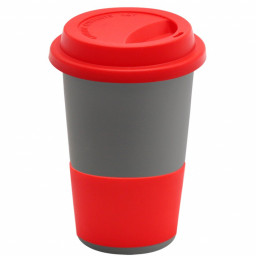 Кружка Magic To Go, Серый/красный
