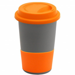 Кружка Magic To Go, Серый/оранжевый