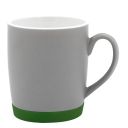 Кружка Make Me To Go, серая/бутылочно-зелёная