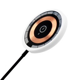 Беспроводное магнитное зарядное устройство Aphia 15W To Go, черный/белый