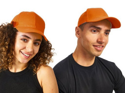 Бейсболка "Detroit" 6-ти панельная, оранжевый