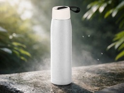 Термобутылка «Grace» 320мл, белый