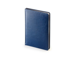 Ежедневник недатированный А5 "Sidney Nebraska", синий (серебряный обрез)