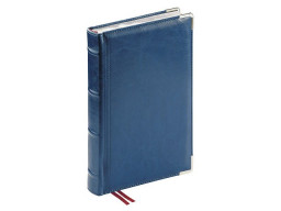 Ежедневник А5 полудатированный «Boss», синий