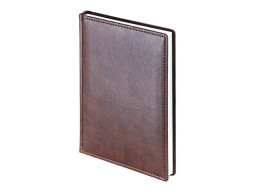Ежедневник А5 датированный «Velvet» 2026, коричневый
