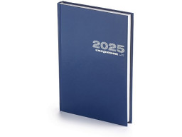 Ежедневник А5 датированный «Бумвинил» 2025, синий