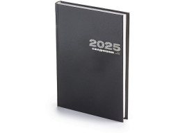 Ежедневник А5 датированный «Бумвинил» 2025, черный