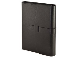 Ежедневник недатированный А5 "Senate" с магнитным клапаном, черный