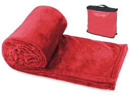 Плед «Тедди», красный