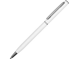 Ручка металлическая шариковая "Атриум" с покрытием софт-тач, белый