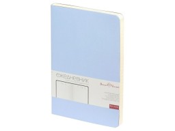 Ежедневник А5 недатированный «Megapolis Velvet Flex», зефирный голубой