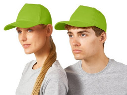 Бейсболка "New York" 5-ти панельная, зеленое яблоко