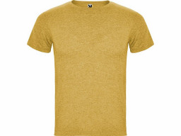 Футболка "Fox" мужская, горчичный меланж