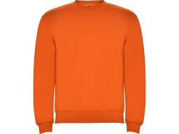 Свитшот с начесом "Clasica" унисекс, оранжевый