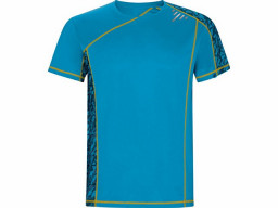 Спортивная футболка "Sochi" мужская, принтованный бирюзовый