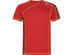 Спортивная футболка "Sochi" мужская, принтованный красный