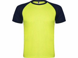 Спортивная футболка "Indianapolis" мужская, неоновый желтый/нэйви