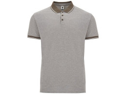 Рубашка поло "Bowie" мужская, меланжевый армейский зеленый