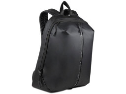 Рюкзак BUGATTI БЛАНК | BLANC 15'', чёрный, тарпаулин/полиэстер, 32х15,5х45 см