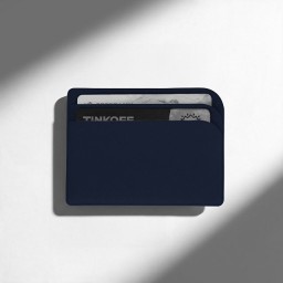 Картхолдер для 3-пластиковых карт "Фэйвор (Favor)", темно-синий