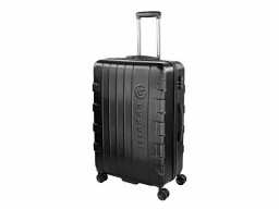 Чемодан BUGATTI ГАЛАТЕЯ | GALATEA, чёрный, поликарбонат / АБС-пластик, 53х30,5х77 см, 96 л