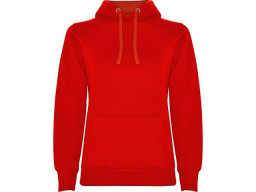 Толстовка с капюшоном "Urban" женская, красный