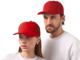 Бейсболка «Kansas», красный