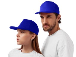 Бейсболка "Mix" 5-ти панельная 180 гр, кл. синий