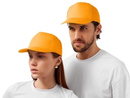 Бейсболка "Мемфис 230" 5-панельная, оранжевая