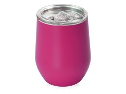 Вакуумная термокружка "Sense", непротекаемая крышка, крафтовая упаковка, розовый