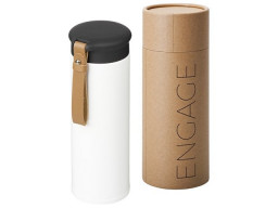 Вакуумный термос «Engage», 450 мл, тубус, белый