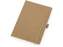 Блокнот "Sevilia Soft", гибкая обложка из крафта A5, 80 листов, крафтовый/бежевый