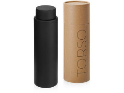 Вакуумный термос с двойными стенками и медным слоем "Torso", 480 мл, черный
