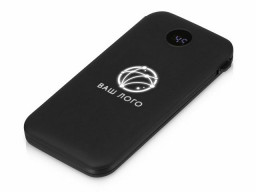 Внешний беспроводной аккумулятор с подсветкой лого «Astro», 10000 mAh, черный