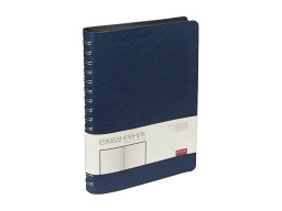 Ежедневник полудатированный А5 "Orbit", синий
