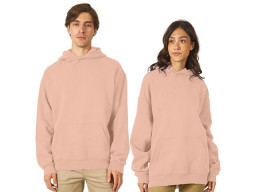 Толстовка с капюшоном оверсайз «Berlin» унисекс, лосось