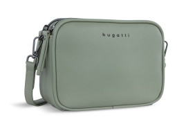 Сумка кросс-боди женская BUGATTI АЛМАТА | ALMATA, мятная, полиуретан, 21,5х6х15 см
