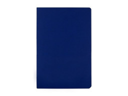 Бизнес тетрадь А5 "Megapolis flex" 60 л. soft touch клетка, синий