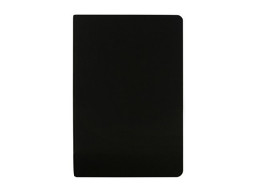 Бизнес тетрадь А5 "Megapolis flex" 60 л. soft touch клетка, черный