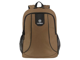 Рюкзак TORBER РАКЕТА с отделением для ноутбука 15,6", коричневый, полиэстер 600D, 46 х 30 x 13