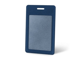 Вертикальный карман из экокожи для карты "Favor", синий