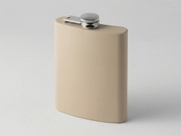 Фляжка 240 мл Remarque soft touch, 304 сталь, бежевый