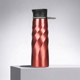Бутылка для воды «Athletica», 1000 мл, нержавеющая сталь, красный