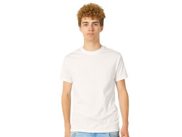 Футболка "Heavy Super Club" с боковыми швами, мужская, молочный