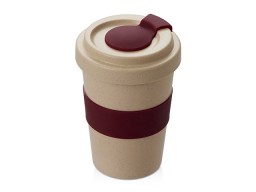 Стакан из пшеничного волокна «Flava», burgundy