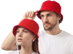 Панама «Manila», унисекс, красный