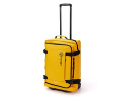 Сумка на колесах TORBER РИТМ, желтый, полиэстер 900D с PU покрытием, 60 х 38 х 25,5 см, 57 л