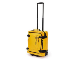 Сумка на колесах TORBER РИТМ, желтый, полиэстер 900D с PU покрытием, 47 х 34 х 21,5 см, 32 л