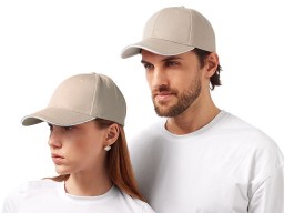 Бейсболка «Cancun», песочный/белый