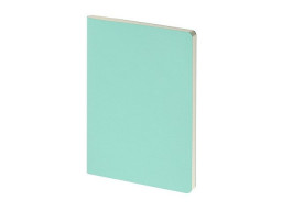 Бизнес тетрадь А5 "Megapolis flex" 60 л. soft touch клетка, зефирный мятный